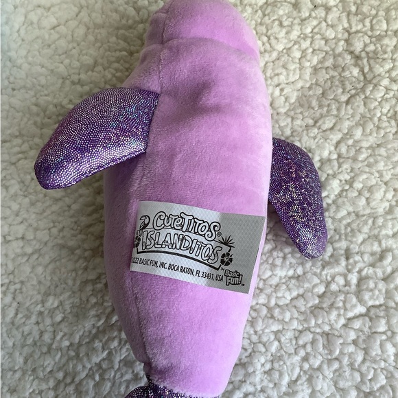 Basic Fun 2022 Cutetitos Islanditos Manateetio Plush w Wrap Stuffed Animal Toy - Picture 12 of 15